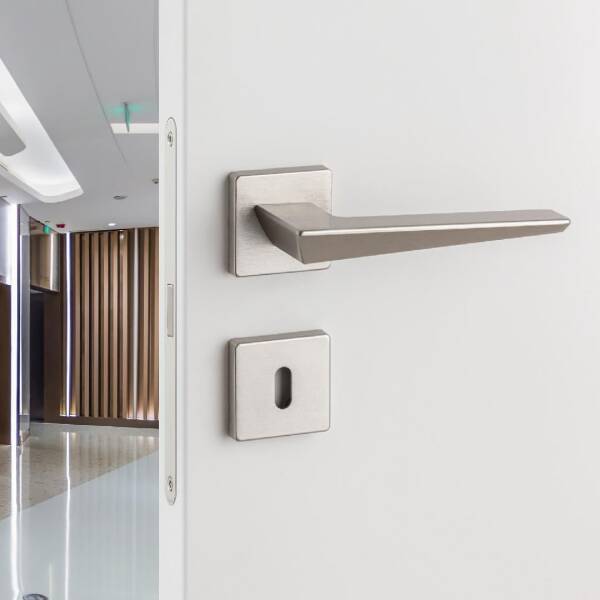 System Carme Kapı Kolu Nikel Saten (HA240RO11 NBM) - 1