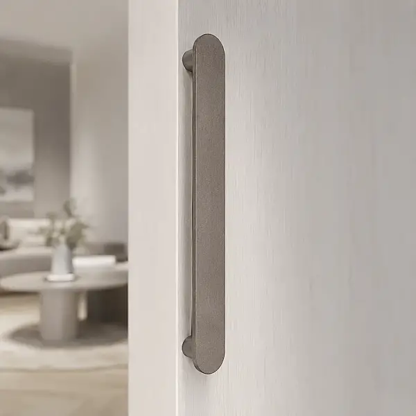 System Çekme Kapı Kolu Fırçalı Bronz Renk Kol 192mm (PH9404 0192 ELX3) - 1