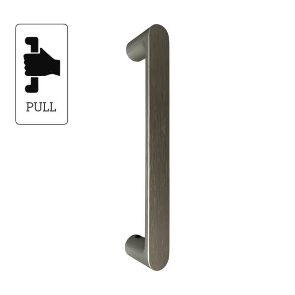 System Çekme Kapı Kolu Fırçalı Saten Renk Kol 192mm (PH9404 0192 ELX2) - 1