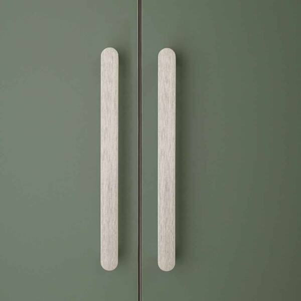 System Çekme Kapı Kolu Fırçalı Saten Renk Kol 192mm (PH9404 0192 ELX2) - 1