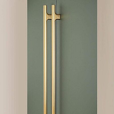 System Çekme Kapı Kolu Gold Branch 840mm (PH9745 0840 GB) - System (1)