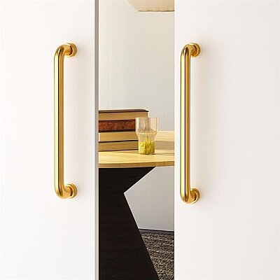 System Çekme Kapı Kolu Gold Renk 192mm (PH9400 0192 GL) - System