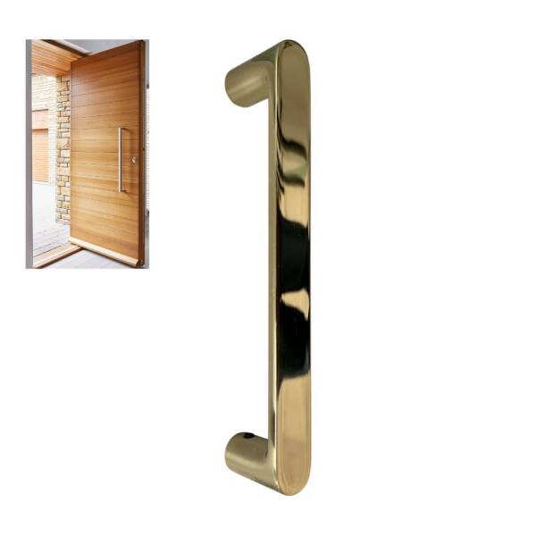 System Çekme Kapı Kolu Gold/Altın Renk Kol 192mm (PH9404 0192 GL) - 1