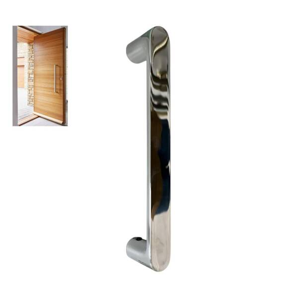 System Çekme Kapı Kolu Krom Renk Kol 192mm (PH9404 0192 CR) - 1