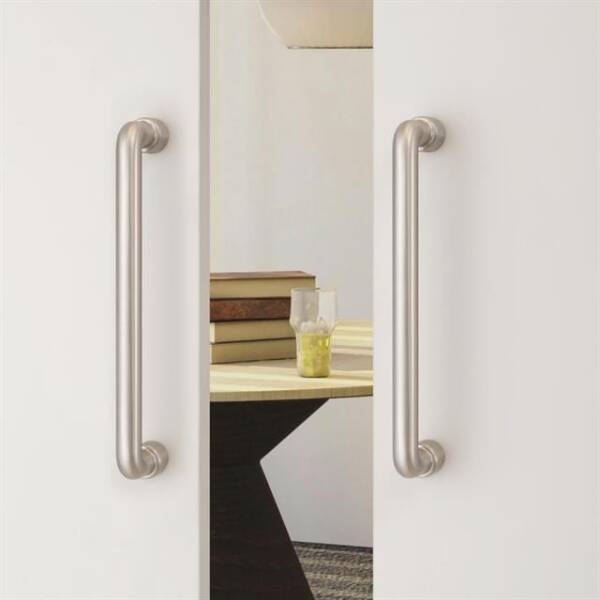 System Çekme Kapı Kolu Nikel Saten 192mm (PH9400 0192 NBM) - 1