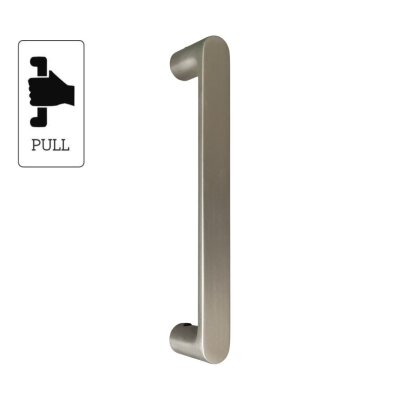 System Çekme Kapı Kolu Saten Renk Kol 192mm (PH9404 0192 NBM) - 1