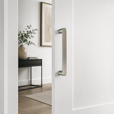 System Çekme Kapı Kolu Saten Renk Kol 192mm (PH9404 0192 NBM) - System (1)
