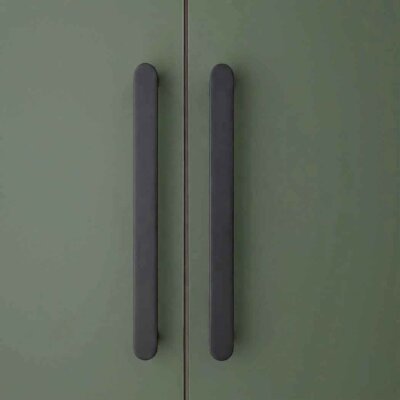 System Çekme Kapı Kolu Siyah Renk Kol 192mm (PH9404 0192 AL6) - System