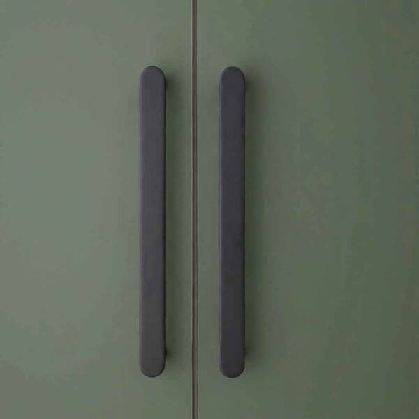 System Çekme Kapı Kolu Siyah Renk Kol 192mm (PH9404 0192 AL6) - 1