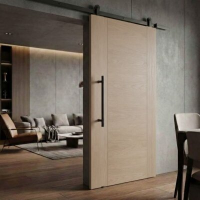 System 9721 Çekme Kapı Kolu Füme Kol 190mm (PH9721 0190 BBN-BBN) - System