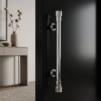 System 9690 Çekme Kolu Krom Renk Kol 220mm (PH9690 0220 CR-CR-CR) - System