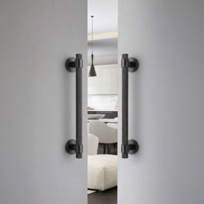 System Çekme Kapı Kolu Füme Renk 250mm Kol (PH9630 0250 BBN-BBN-BBN) - System