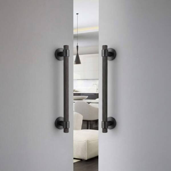 System Çekme Kapı Kolu Füme Renk 250mm Kol (PH9630 0250 BBN-BBN-BBN) - 1