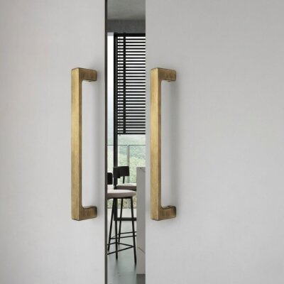 System Çekme Kapı Kolu Antik Renk Kol 280mm (PH9585 0280 ABM) - 1