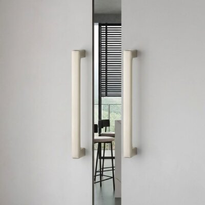 System Çekme Kapı Kolu Nikel Saten Kol 280mm (PH9585 0280 NB) - System