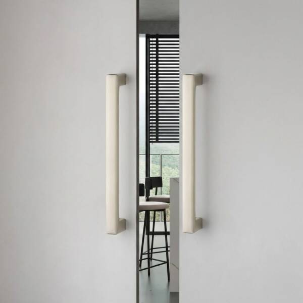 System Çekme Kapı Kolu Nikel Saten Kol 280mm (PH9585 0280 NB) - 1