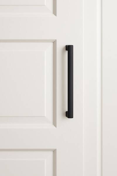 System Çekme Kapı Kolu Siyah Kol 280mm (PH9585 0280 AL6) - 1