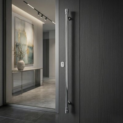 System 9690 Çekme Kolu Krom Kol 800mm (PH9690 0800 CR-CR-CR) - System