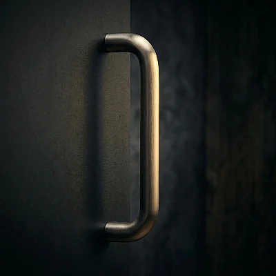 System Çekme Kapı Kolu Nikel Saten Renk Kol 224mm (PH9505 0224 NB) - 1