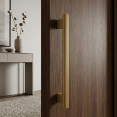 System Çekme Kol 240mm Fırçalı Mat Altın (PH9781 0240 ELX5-ELX5) - System