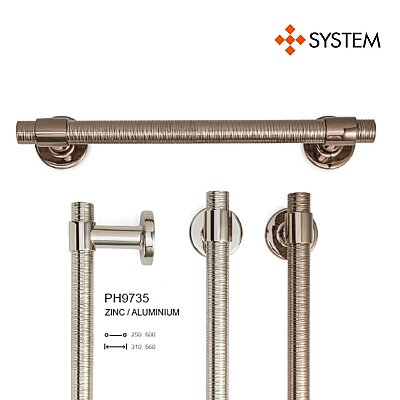 System Çekme kol 25 cm Rose Renk (PH9735 0250 RS-RS) - System (1)