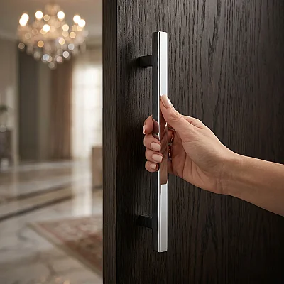 System Çekme Kol 250mm Krom (PH9525 0250 CR-CR) - 1