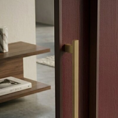 System Çekme Kol 490mm Fırçalı Mat Altın (PH9781 0490 ELX5-ELX5) - System