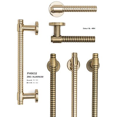 System Çekme Kol 60cm Gold Renk (PH9632 0600 GL-GL) - 3