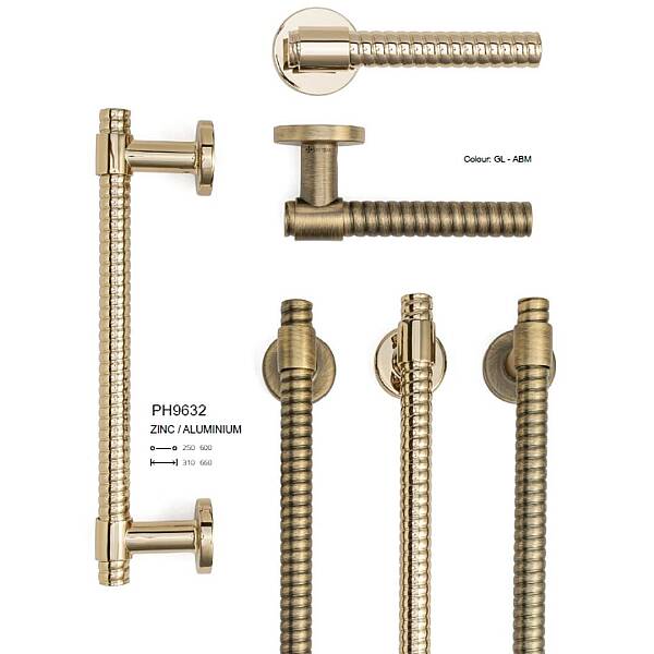 System Çekme Kol 60cm Gold Renk (PH9632 0600 GL-GL) - 3