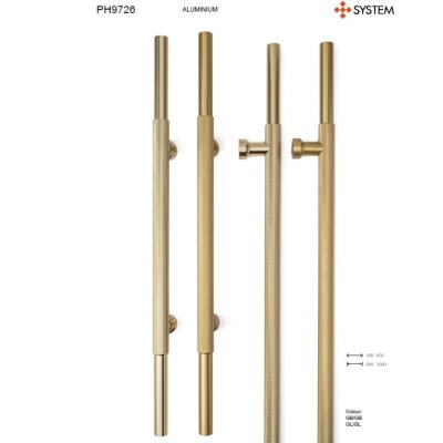 System Çekme Kol Gold Branch 650mm (PH9726 0650 GB-GB) - 3