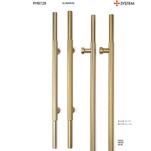 System Çekme Kol Gold Renk 650mm (PH9726 0650 GL-GL) - 4