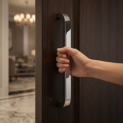 System Çekme Kol Krom 300*322mm Kapı Kolu (PH9510 0300 CR) - 1