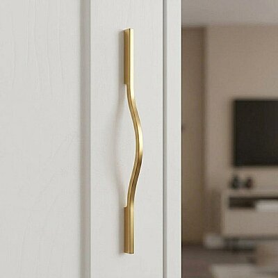 System Mobilya Kulbu Altın/Gold 288mm Kulp (SY7050 0288 GL) - System