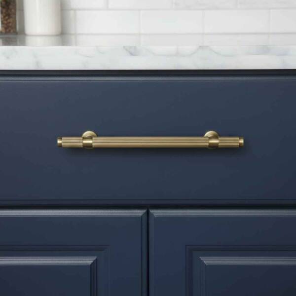 System Mobilya Kulbu Antik Renk 128mm Kulp (SY8998 0128 ABM-ABM) - 1