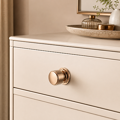 System Çekme Mobilya Kulbu Rose Renk 42mm Kulp (SY0100 0042 RS) - System