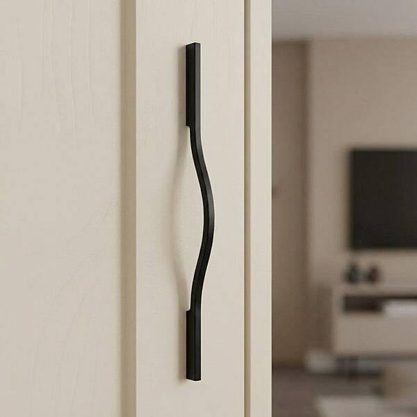 System Mobilya Kulbu Siyah 288mm Kulp (SY7050 0288 AL6) - 1