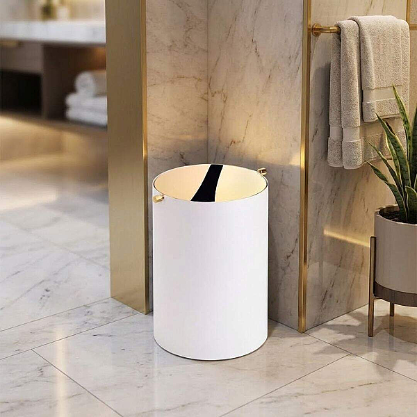 System Çöp Kovası Gold/Beyaz (BA4013 631 AL7-GL) - 1