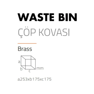 System Çöp Kovası Rose Renk 3 Lt (BA4013 031 RS-RS) - 3