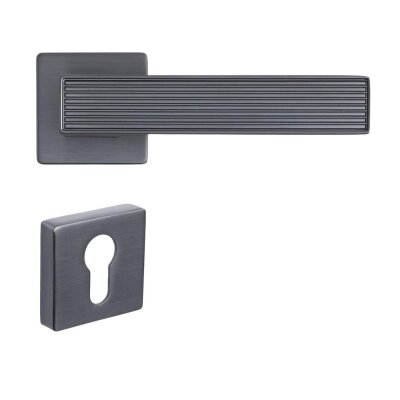 System Dia Füme Rozetli Kapı Kolu (HA257RO11 BBN) - 4