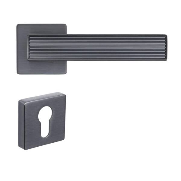 System Dia Füme Rozetli Kapı Kolu (HA257RO11 BBN) - 4