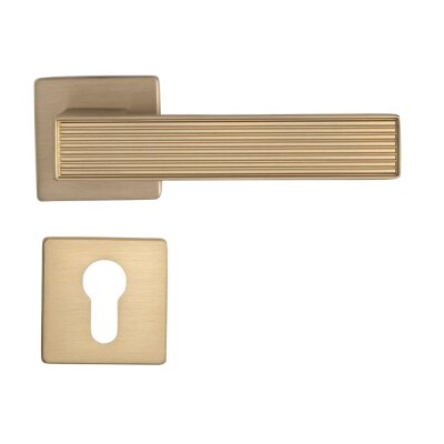 System Dia Gold Branche Renk Rozetli Kapı Kolu (HA257RO11 GB) - 4