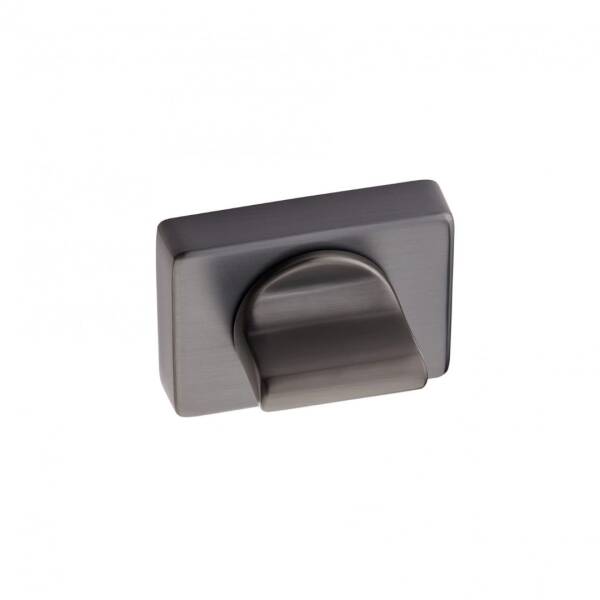 System Diktörtgen Wc Banyo Kapı Rozeti Füme Renk (RO15W BBN) - 1