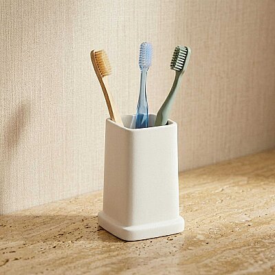 System Diş Fırçalığı Beyaz (BA2025 007 R1) - System Banyo