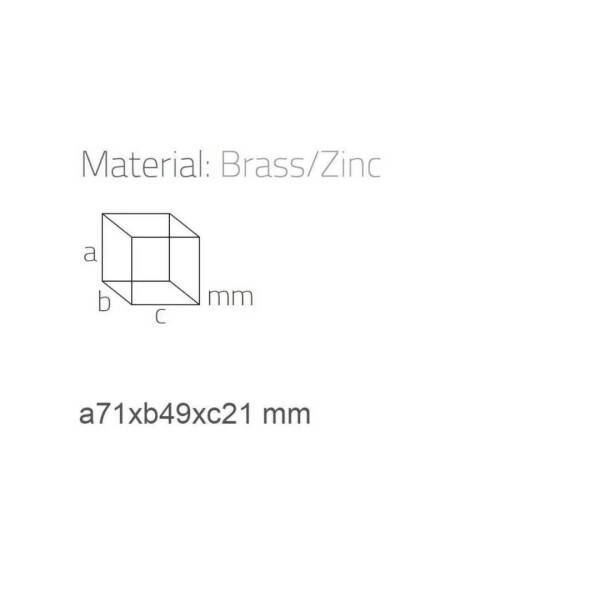 System Dorado Tekli Askılık Saten Renk (BA1020 001 NBM) - 2