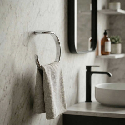 System Dorado Halka Havluluk Krom (BA1020 005 CR) - System Banyo