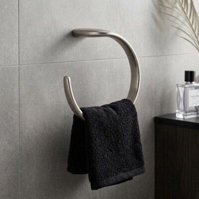 System Dorado Halka Havluluk Saten / Inox Renk (BA1020 005 NBM) - System Banyo