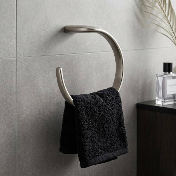 System Dorado Halka Havluluk Saten / Inox Renk (BA1020 005 NBM) - 1