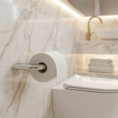 System Dorado Tuvalet Kağıtlığı Krom (BA1020 002 CR) - System Banyo