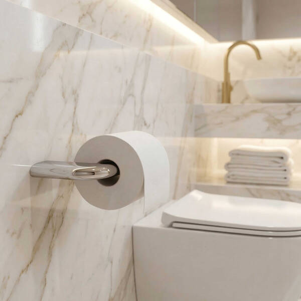 System Dorado Tuvalet Kağıtlığı Krom (BA1020 002 CR) - 1