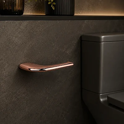 System Dorado Tuvalet Kağıtlığı Rose Renk (BA1020 002 RS) - System Banyo